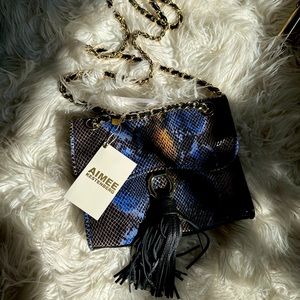 Aimee Kestenberg Snakeskin Purse